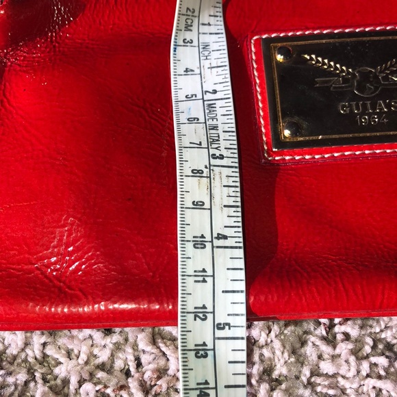 Italian Vintage 1964 Red Leather Handbag - Picture 14 of 16